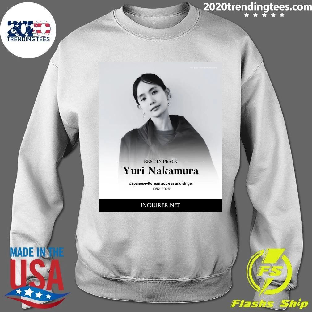 Rest In Peace Yuri Nakamura Japanese-Korean Actress And Singer 1982-2026 Shirt