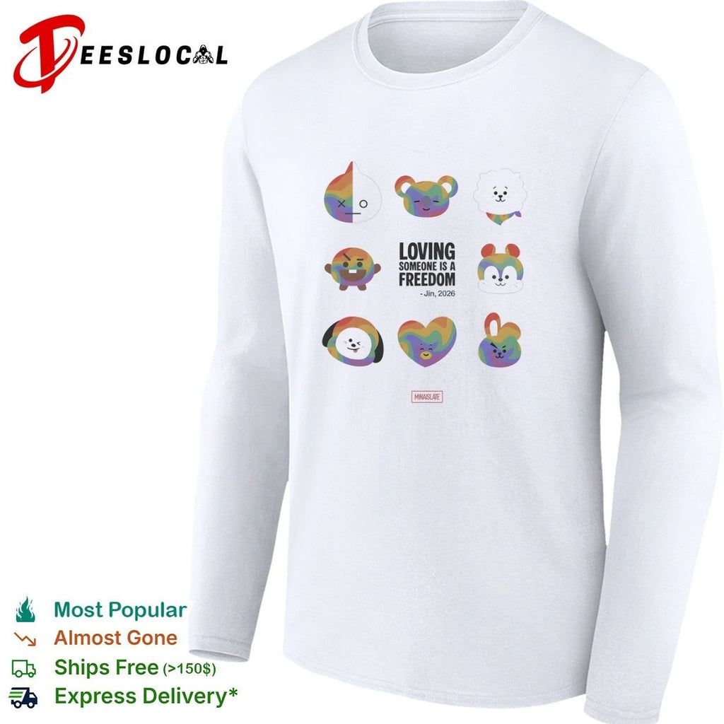 Loving Someone Is a Freedom Jin 2026 BT21 Unisex