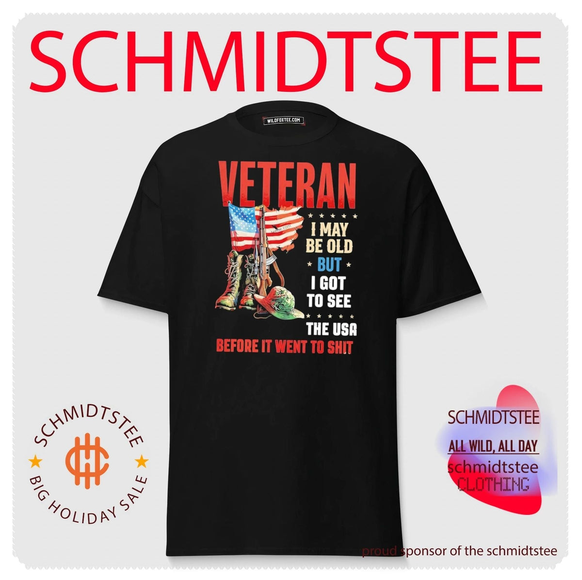 Veteran I may be old but I got to see the USA before it went to shit shirt Unisex