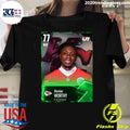 Xavier Worthy Kansas City Chiefs WR #77 Playmaker Portrait Graphic Shirt