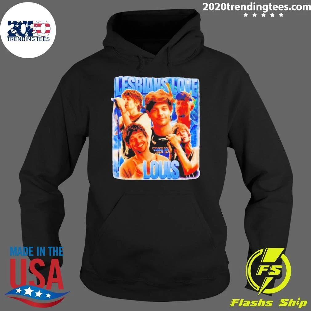 Lesbians Love Louis One Direction Louis Tomlinson Shirt