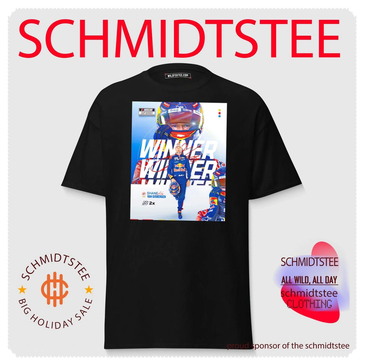 Shane van Gisbergen second victory in the NASCAR Cup Series shirt Unisex