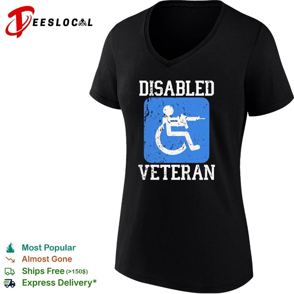 Disabled Veteran military army handicapped Unisex