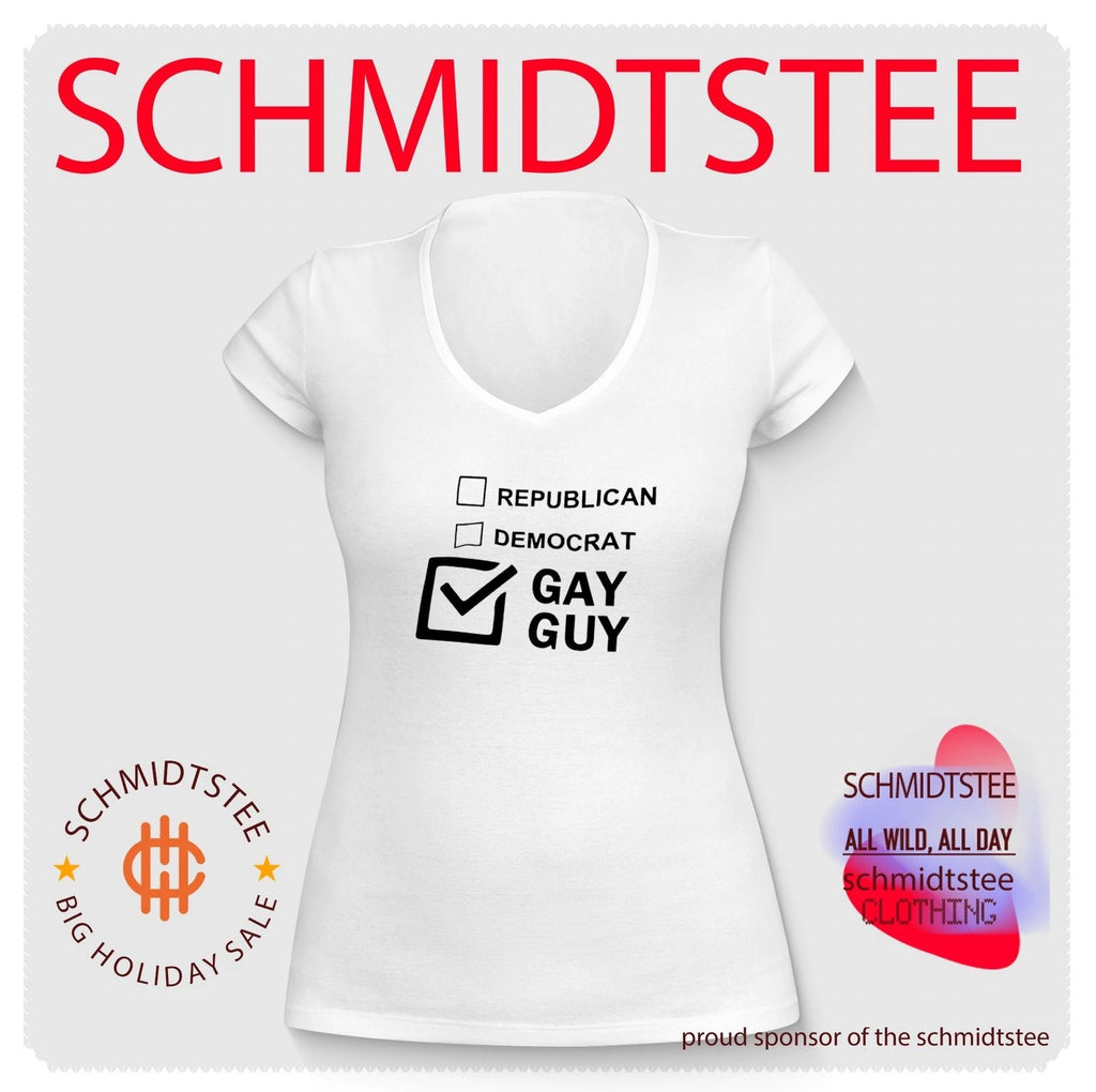 Republican Democrat Gay Guy Checkbox LGBTQ shirt Unisex