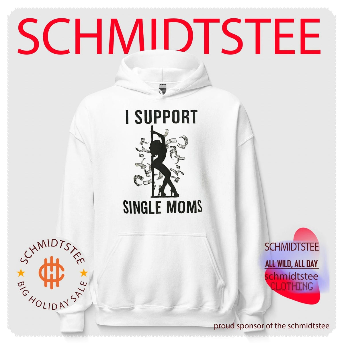 I support single moms shirt Unisex