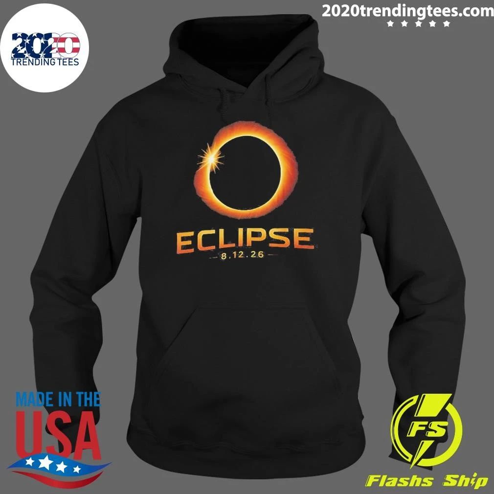 Solar Eclipse 2026 Total Solar Eclipse August 12 Shirt