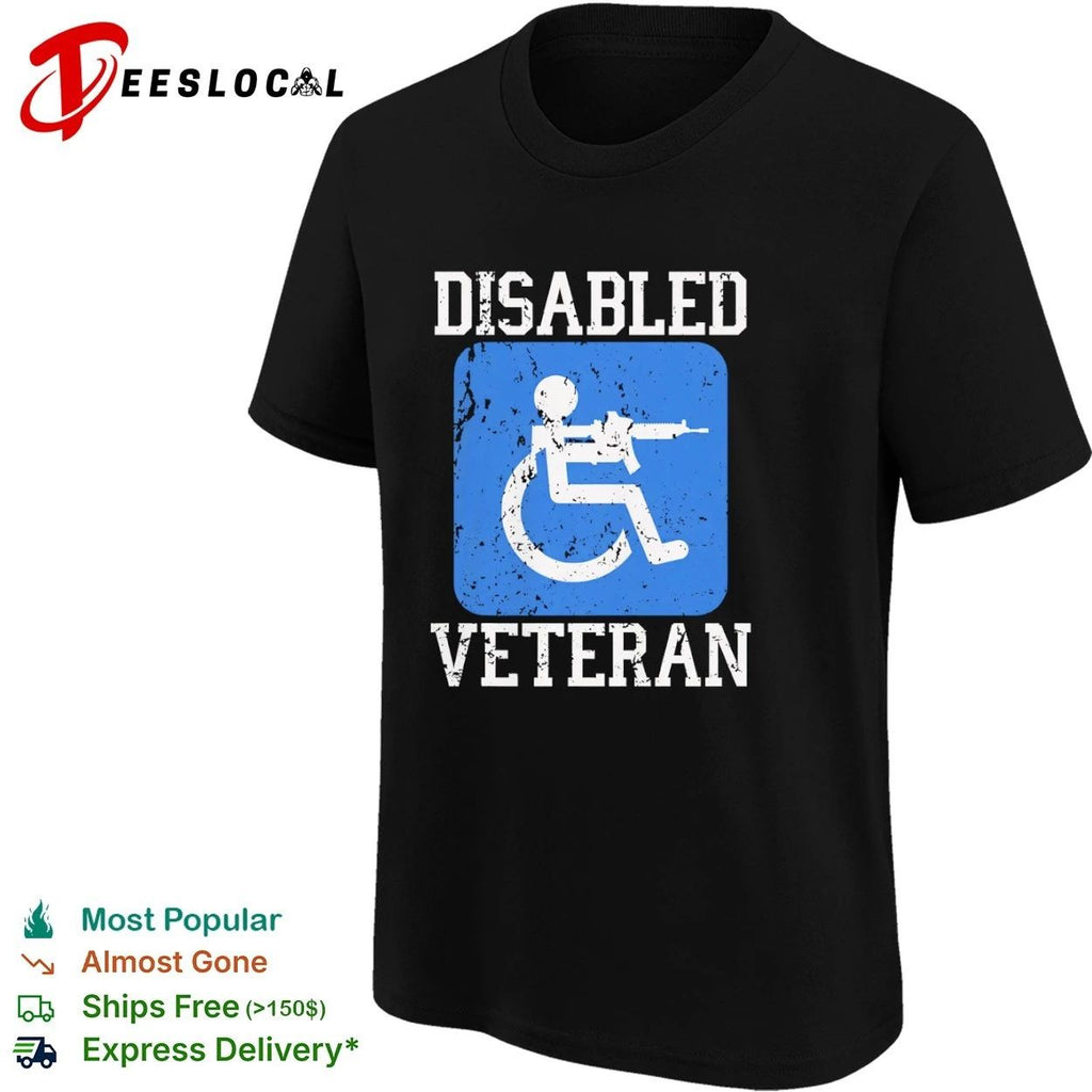 Disabled Veteran military army handicapped Unisex