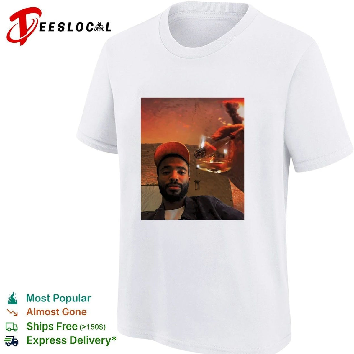 Mikal Bridges Phoenix Suns Cigar and Whiskey Glass Unisex