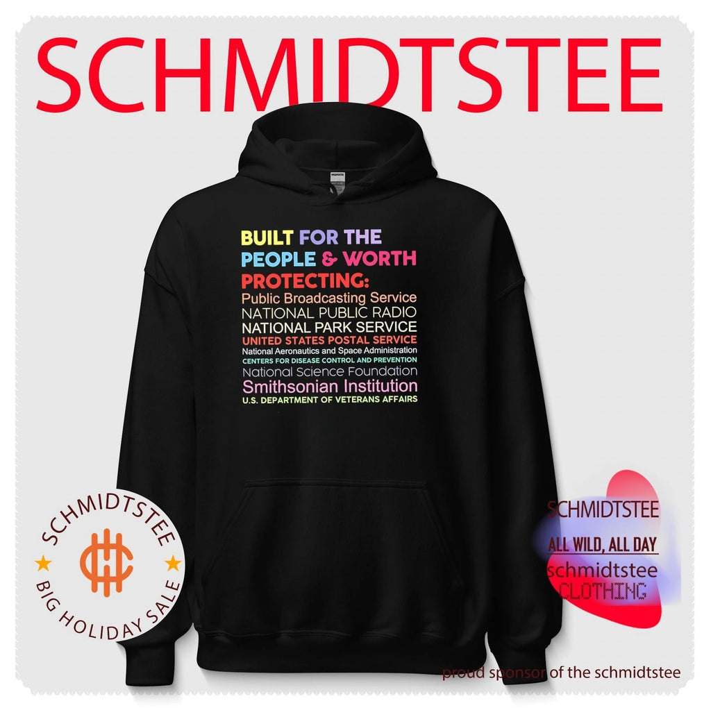 Built for the people and worth protecting public broadcasting service shirt Unisex
