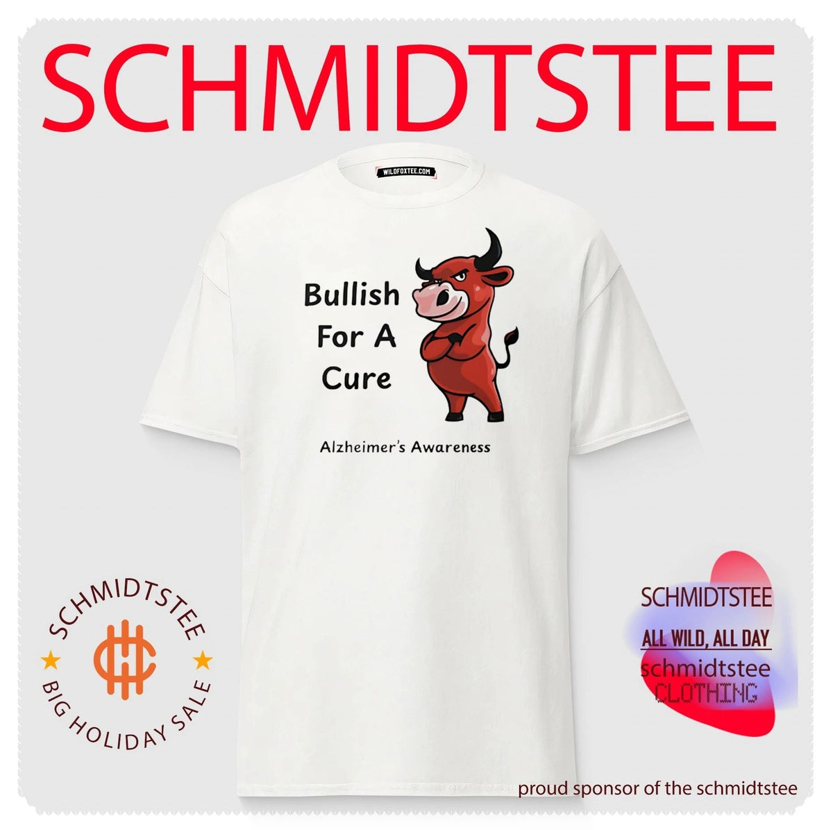 Bullish for a Cure Alzheimer’s Awareness shirt Unisex