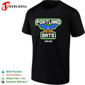 Portland Bats Ballerz Basketball Pixel Art Unisex