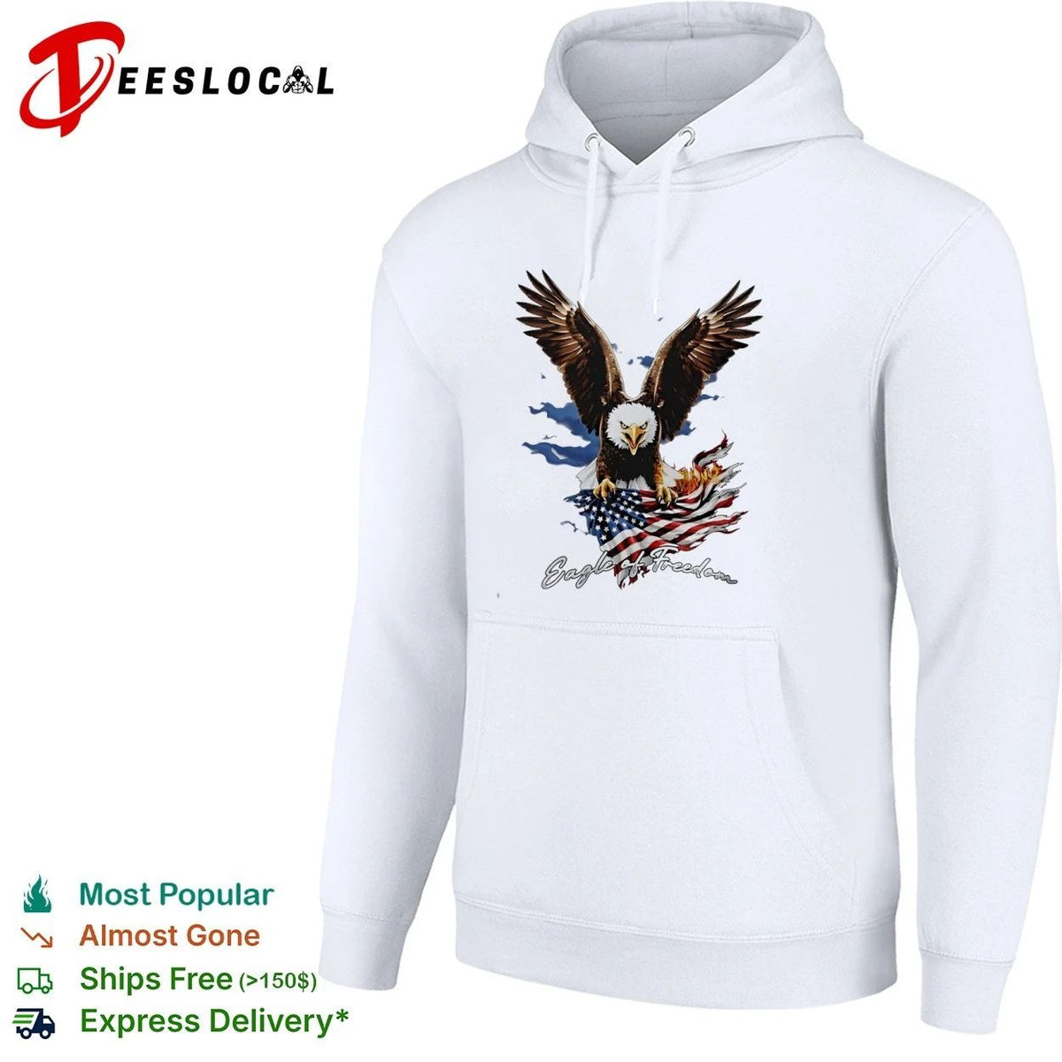 Eagle of Freedom American Flag patriotic Unisex