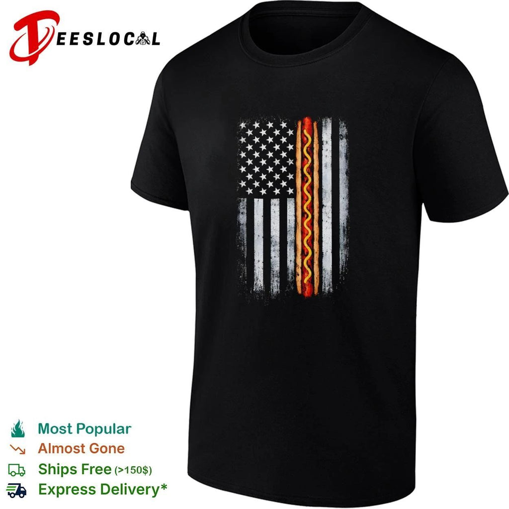 Wiener Responders American Flag Hot Dog Unisex