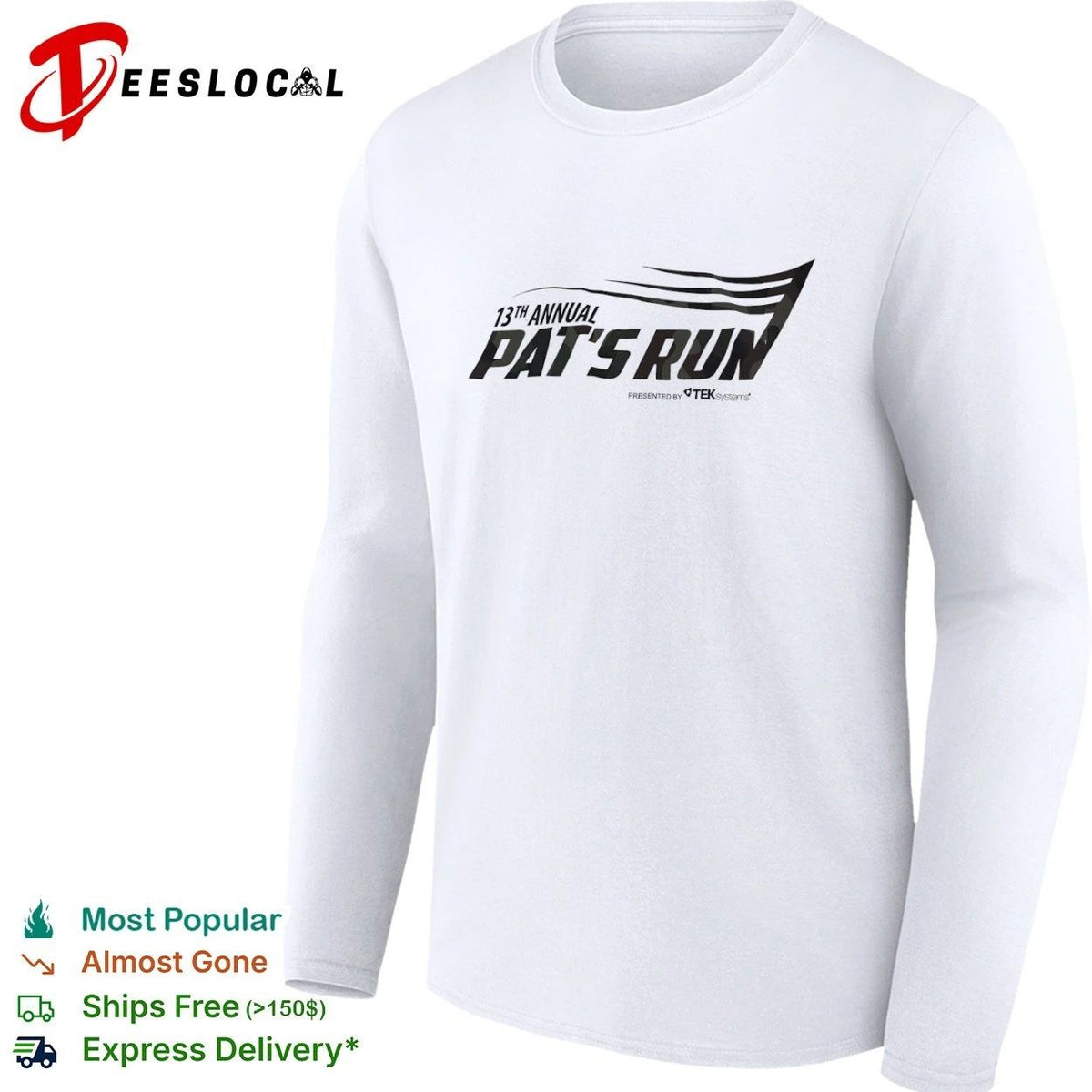 13th Annual Pat’s Run Presented by Teksystems Unisex