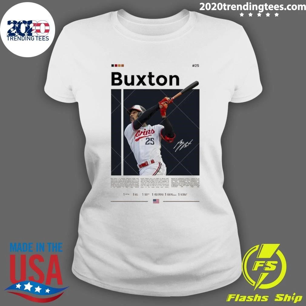 Byron Buxton Minnesota Baseball Poster Signature Shirt