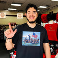 Indiana Fever Sophie Cunningham pointing meme Washington Crossing the Delaware parody shirt