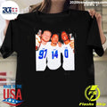 Aidan Hutchinson Amon-Ra St. Brown and Jahmyr Gibbs Detroit Lions Beer and Cigarettes Shirt