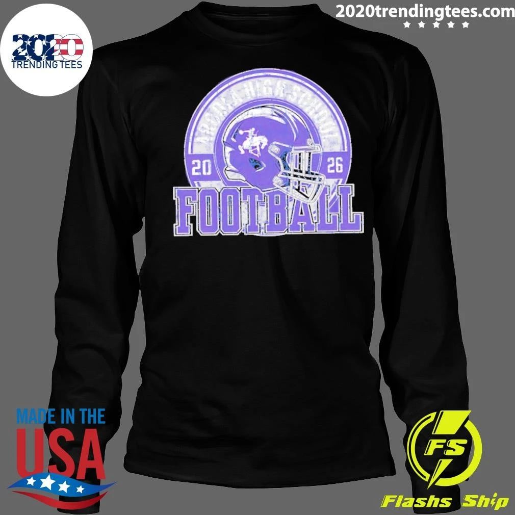 Arcola High School 2026 Football Helmet Shirt