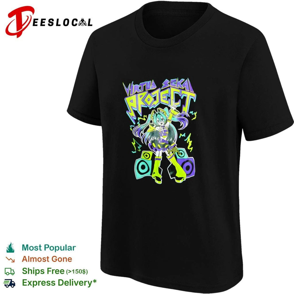 Virtua Sekai Project Hatsune Miku Vocaloid Unisex