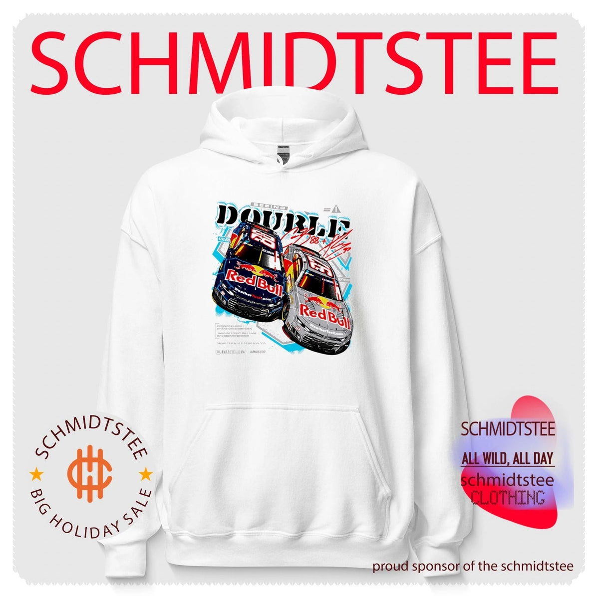 Trackhouse Racing Seeing Double Connor Zilisch and Shane van Gisbergen shirt Unisex