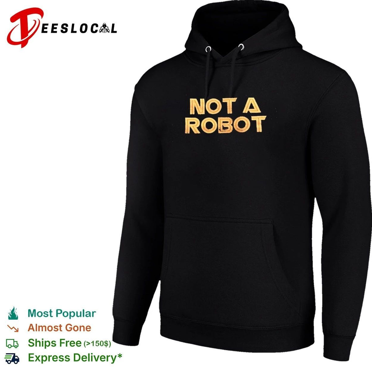Not a Robot captcha funny humor technology Unisex