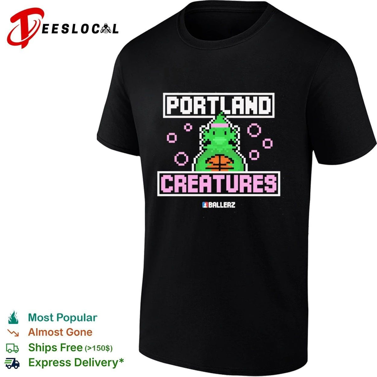 Portland Creatures Ballerz basketball Unisex