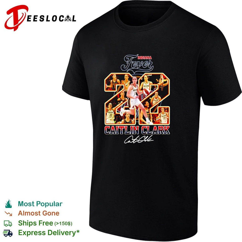 Caitlin Clark Indiana Fever 22 WNBA basketball Unisex
