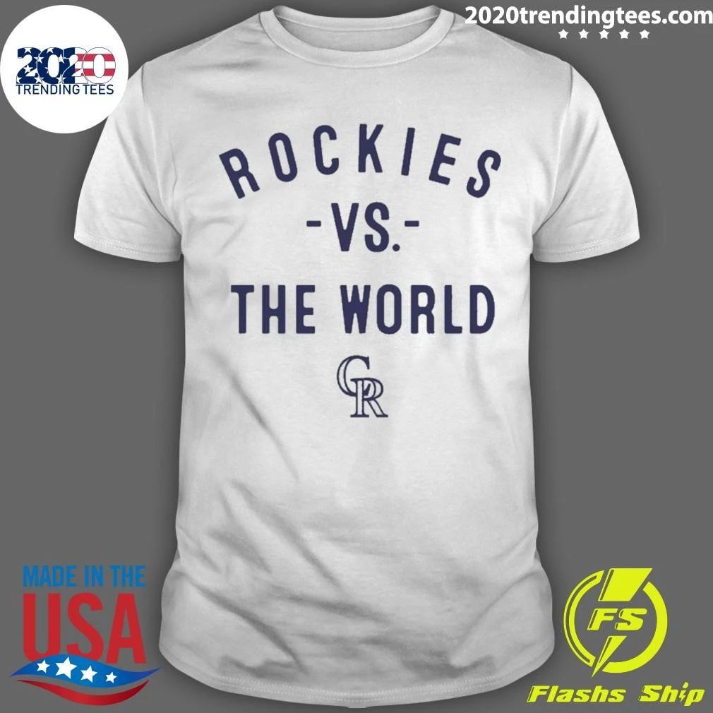 Premium Colorado Rockies Vs The World 2026 Mlb Season Shirt