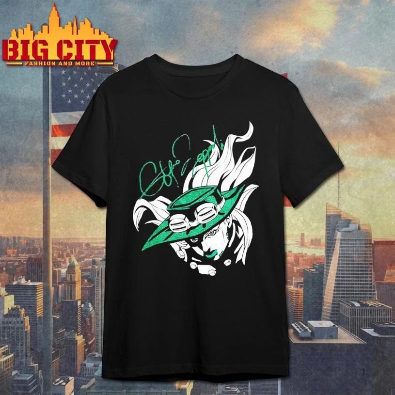 Gyro Zeppeli Jojo Bizarre Adventure Steel Ball Run Signature Tee