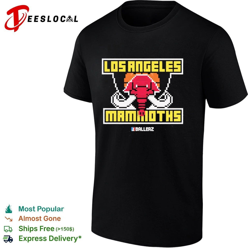Los Angeles Mammoths Ballerz pixel art Unisex