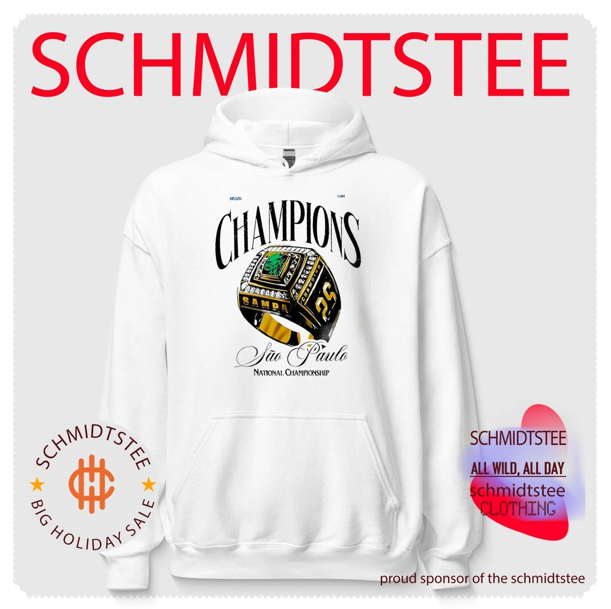 Sao Paulo 1994 National Championship ring shirt Unisex