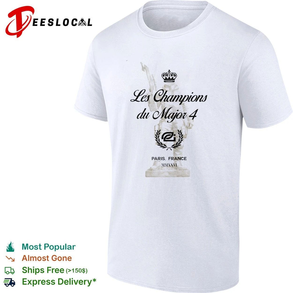 Les Champions du Major 4 Paris France MMXXVI Unisex