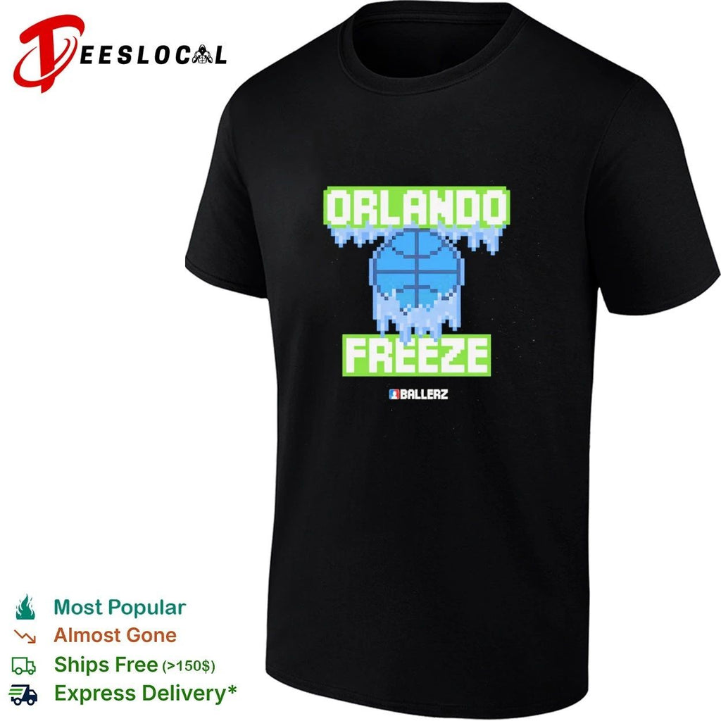 Orlando Freeze Ballerz basketball pixel art Unisex