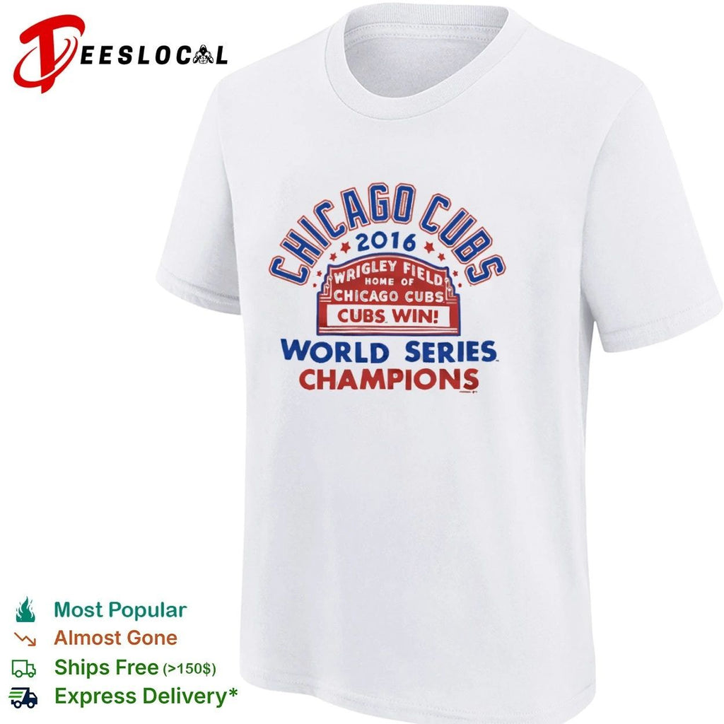 Chicago Cubs 2016 Wrigley Field Home of Chicago Cubs Cubs Win World Series Champions