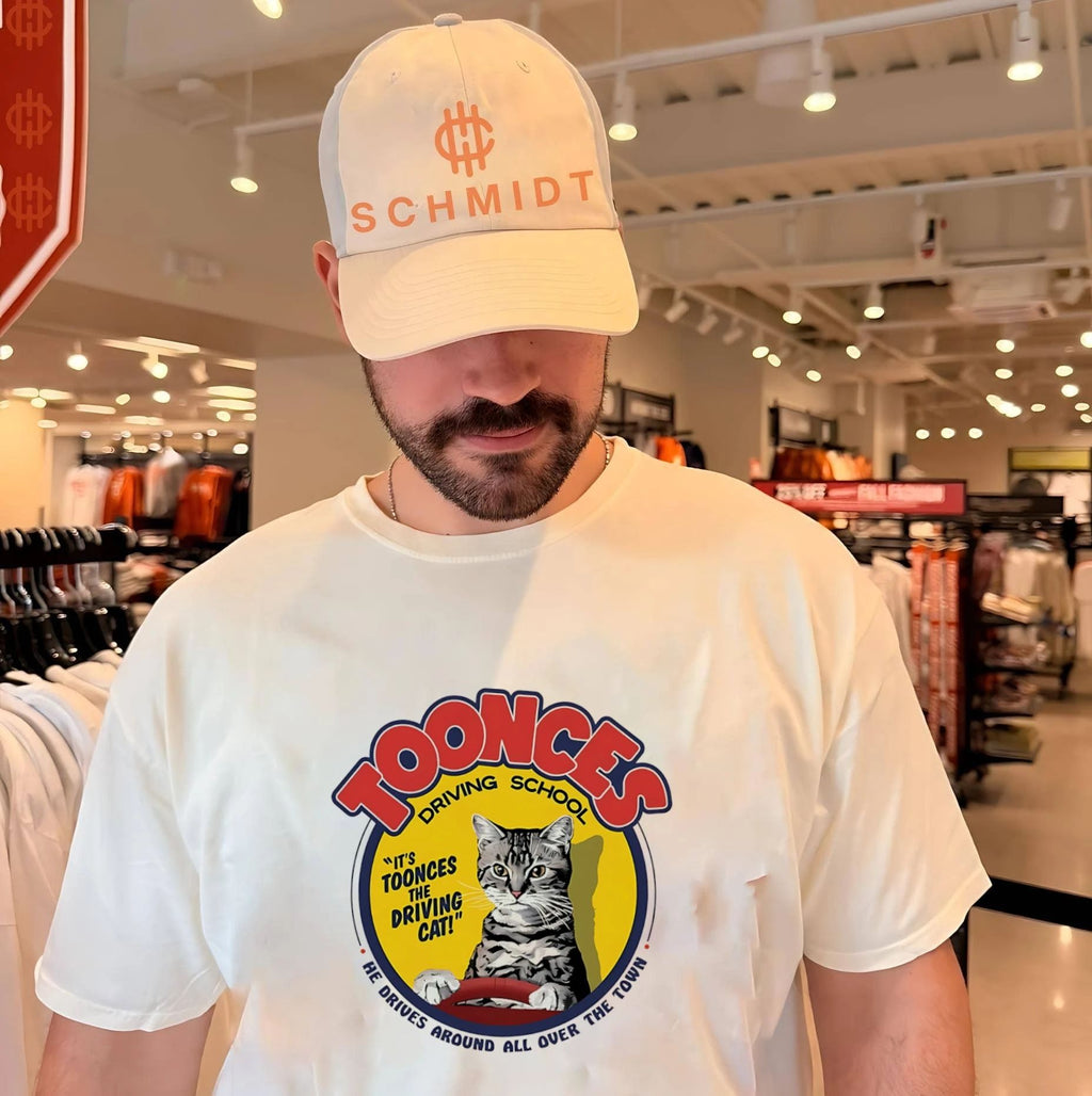 Toonces driving school it’s toonces the driving cat he drives around all over the town shirt