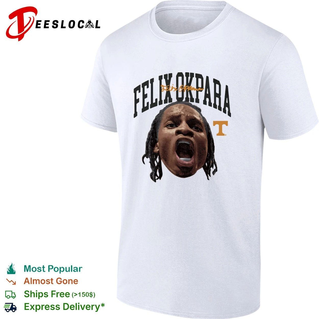 Felix Okpara Tennessee Volunteers NCAA Basketball Unisex