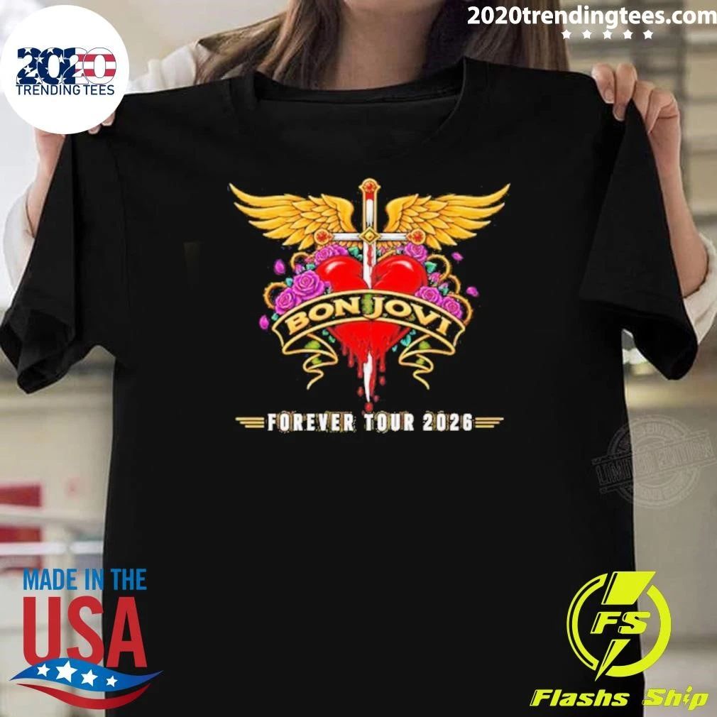 Bon Jovi Forever Tour Concert 2026 Shirt