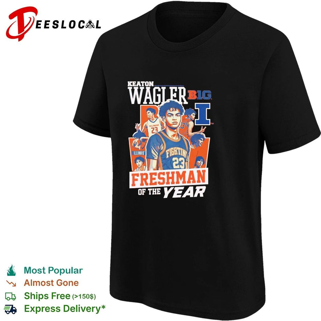 Keaton Wagler Illinois Fighting Illini Freshman of the Year Unisex