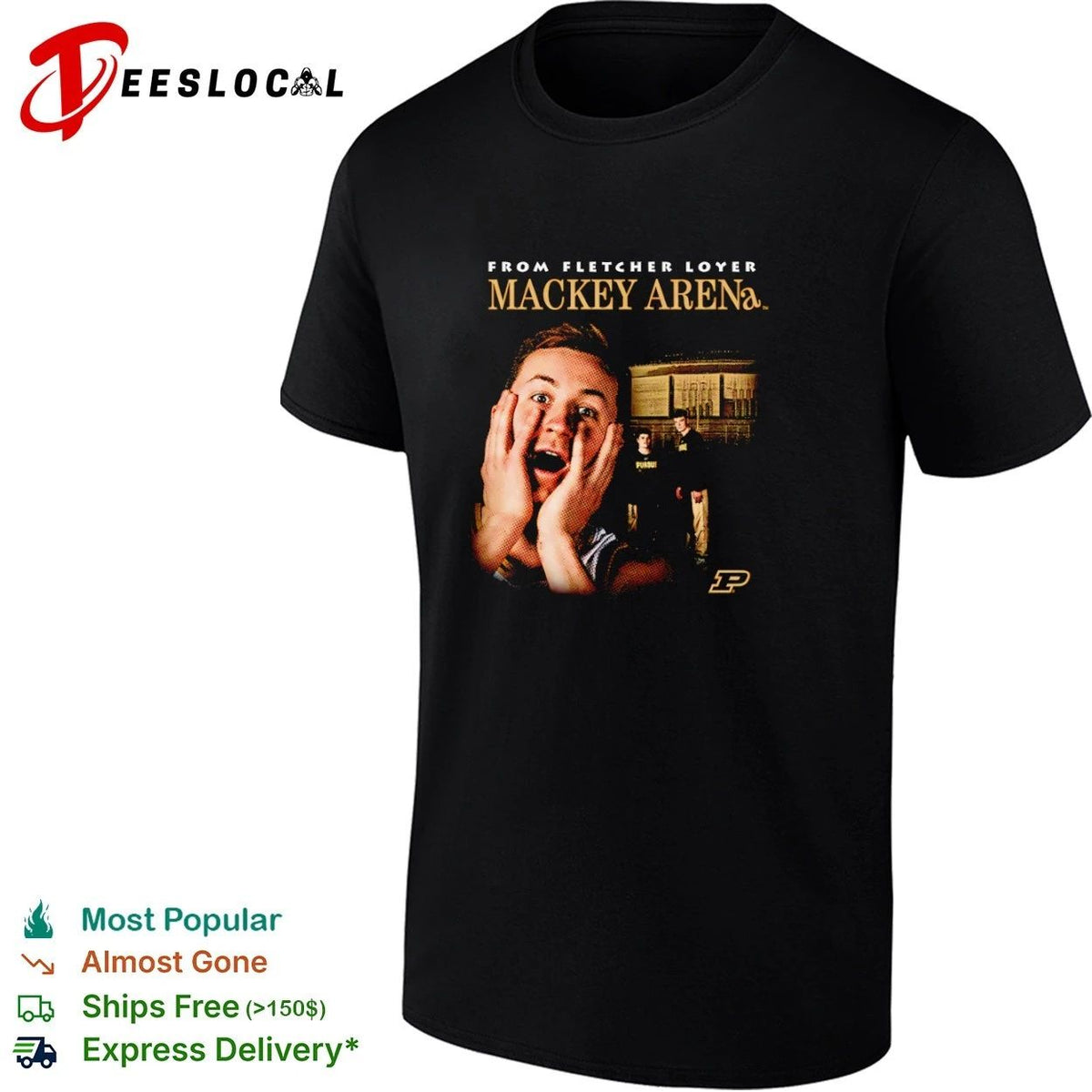Fletcher Loyer From Mackey Arena Purdue Boilermakers Unisex