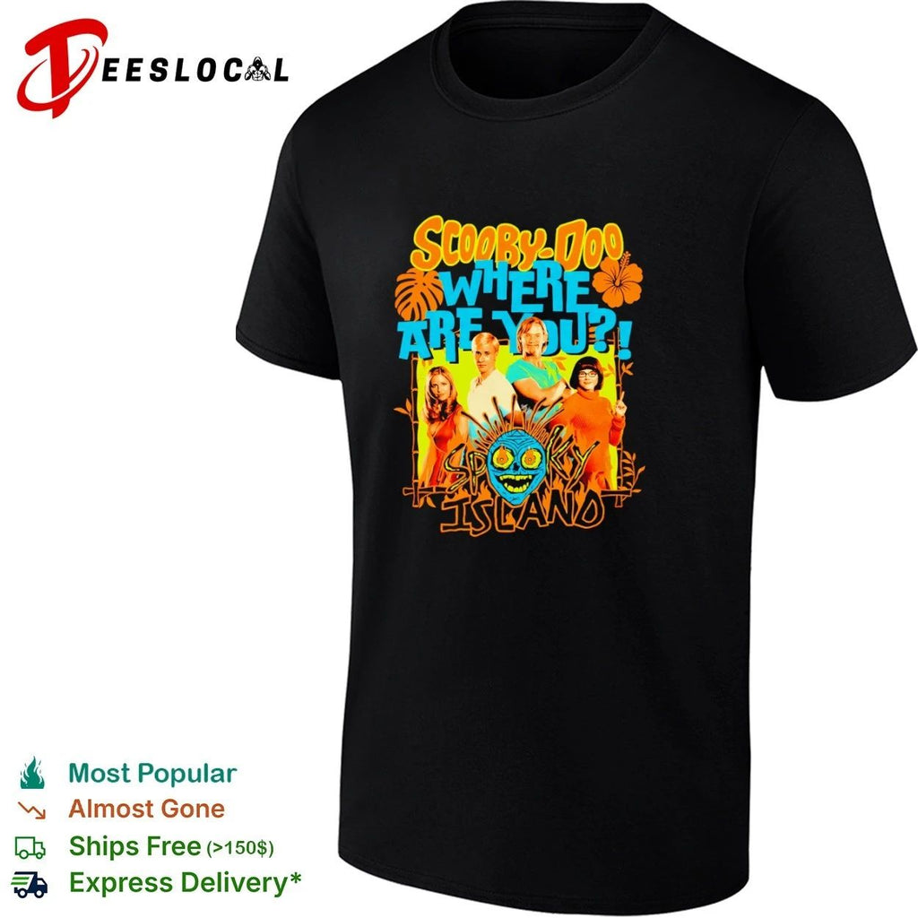 Scooby-Doo Where Are You Spooky Island Unisex