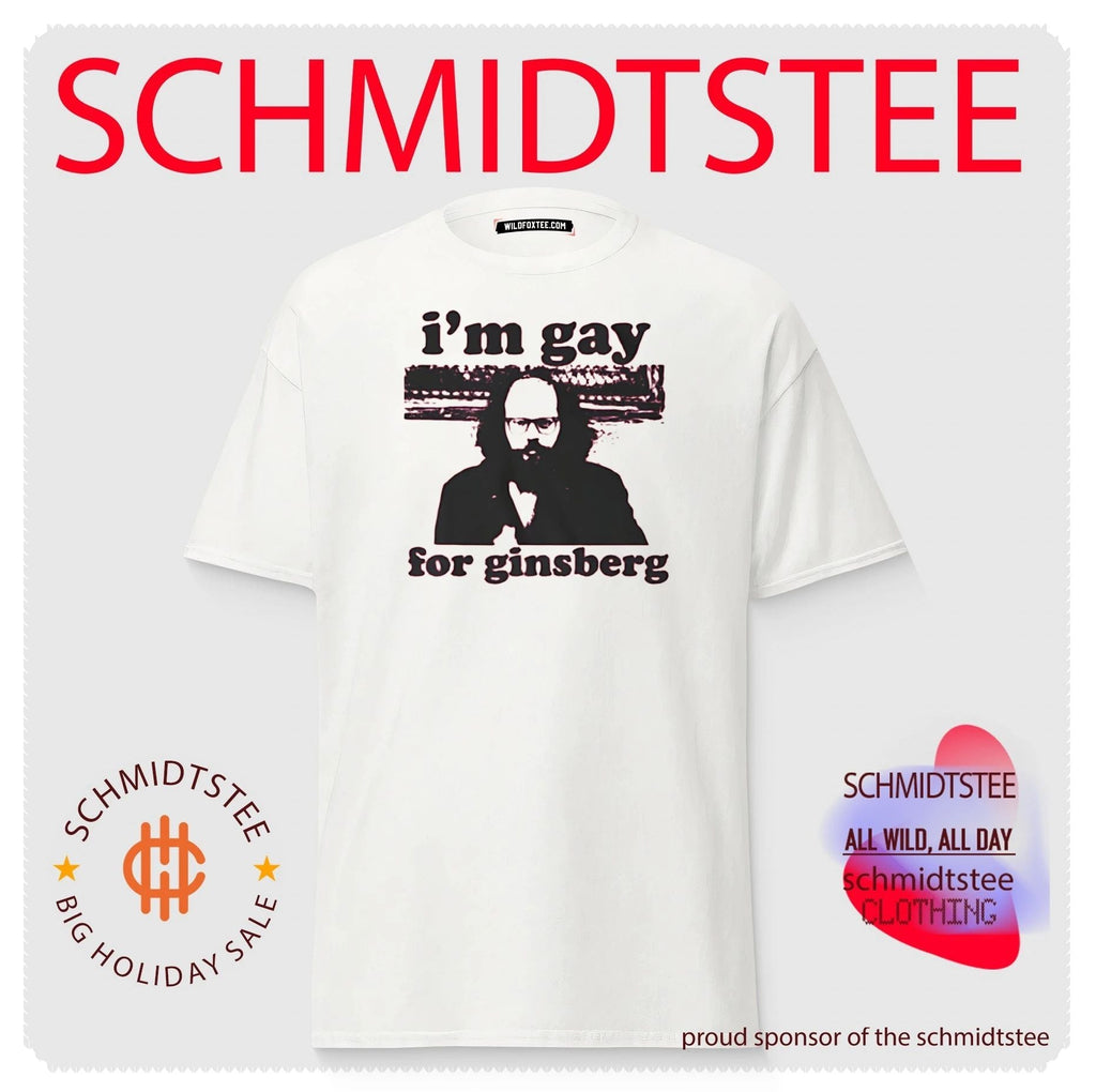 I’m Gay for Allen Ginsberg Beat Generation shirt Unisex