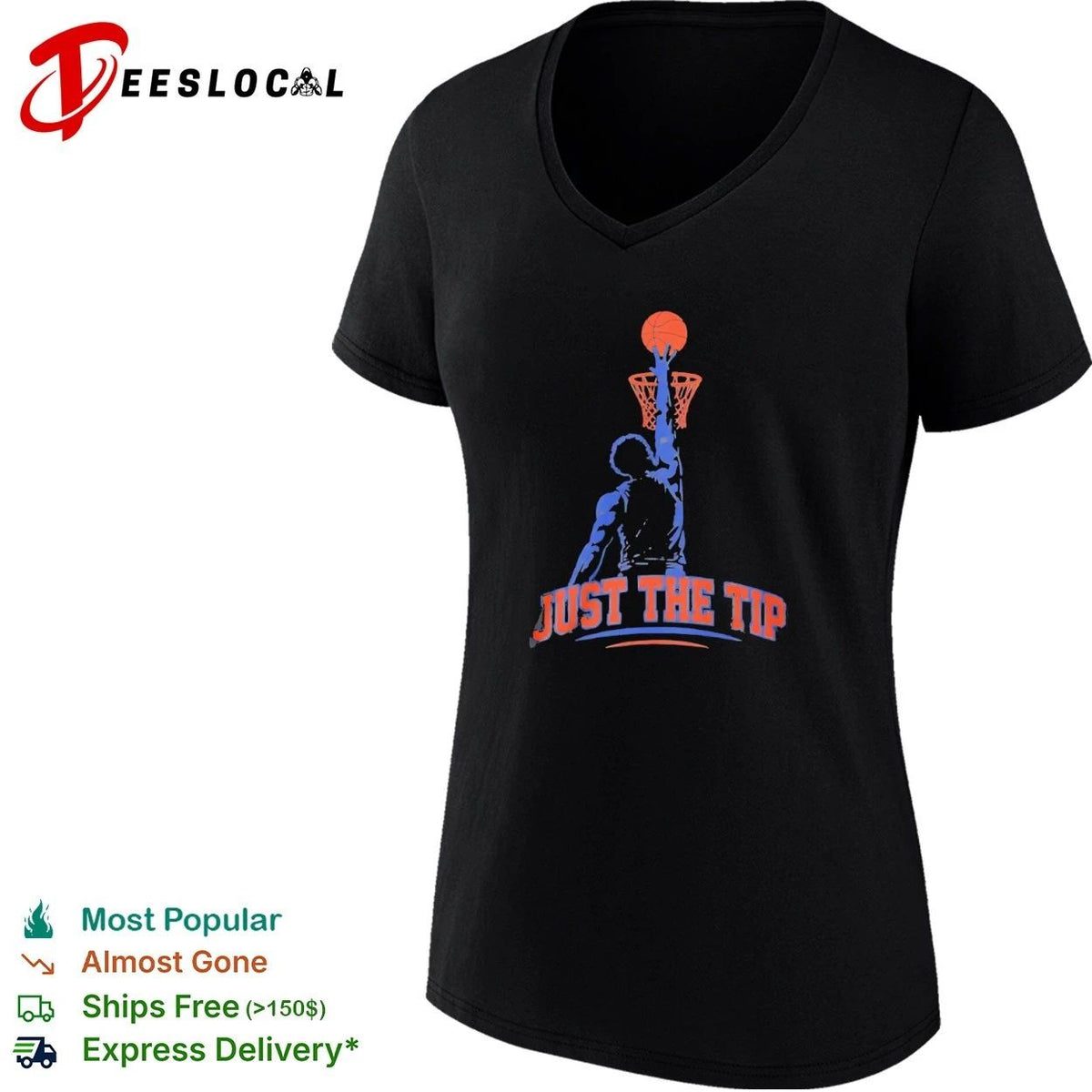 Just the Tip Basketball dunk funny sports Unisex