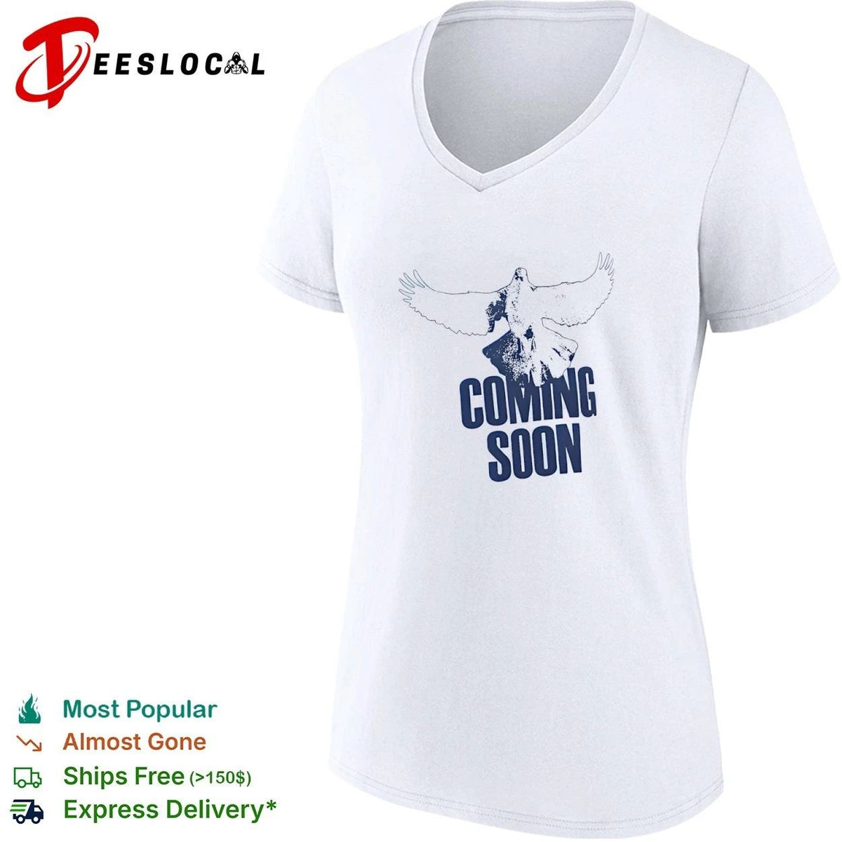 Coming Soon Dove inspirational bird Unisex