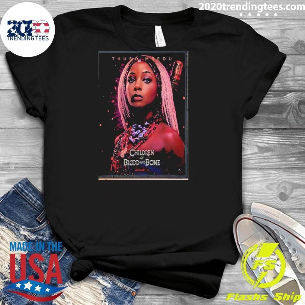 Children of Blood and Bone Zelie Character Poster In Theatres On January 15 2027 Shirt