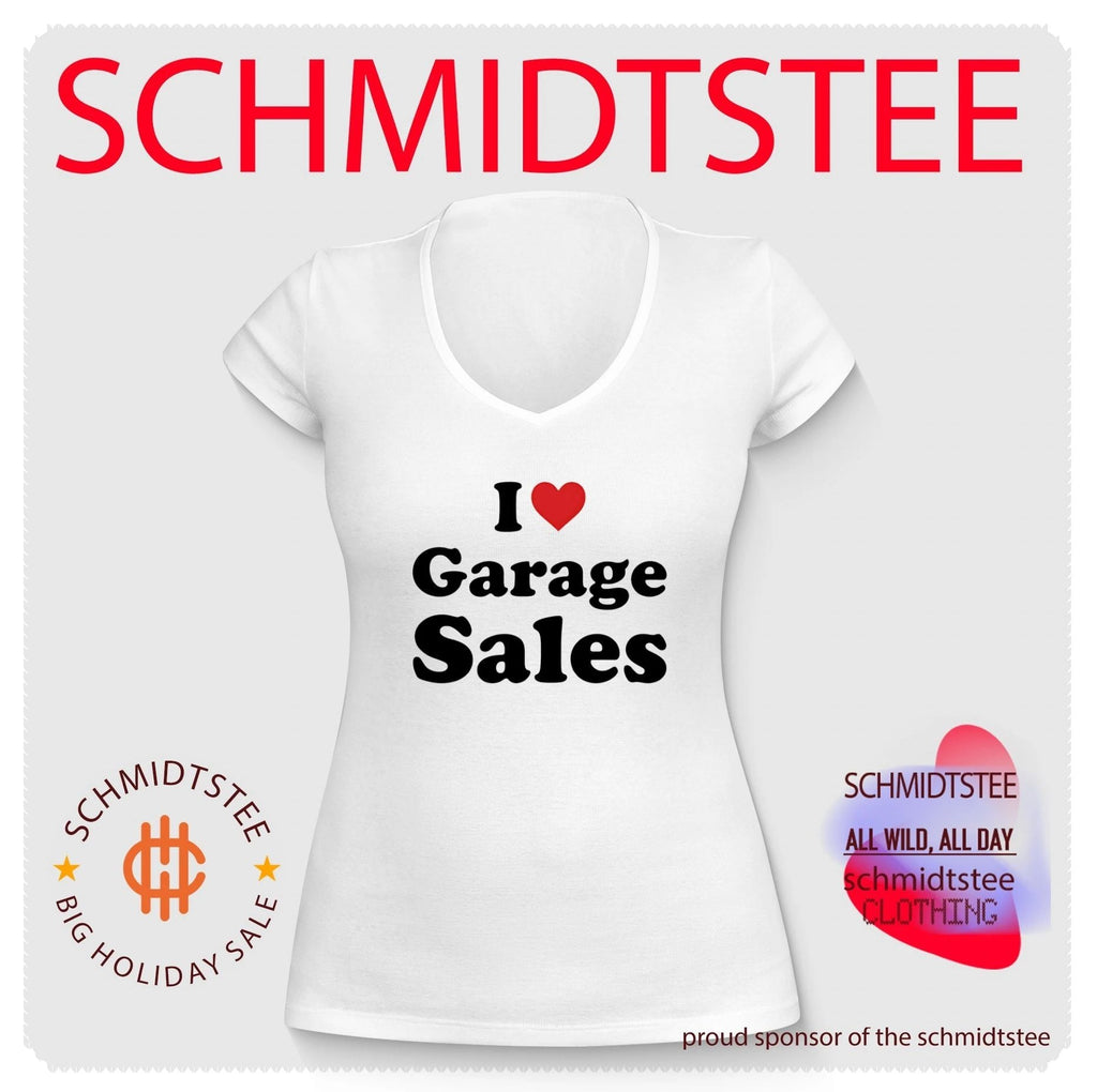 I Love Garage Sales thrifting bargain hunting shirt Unisex