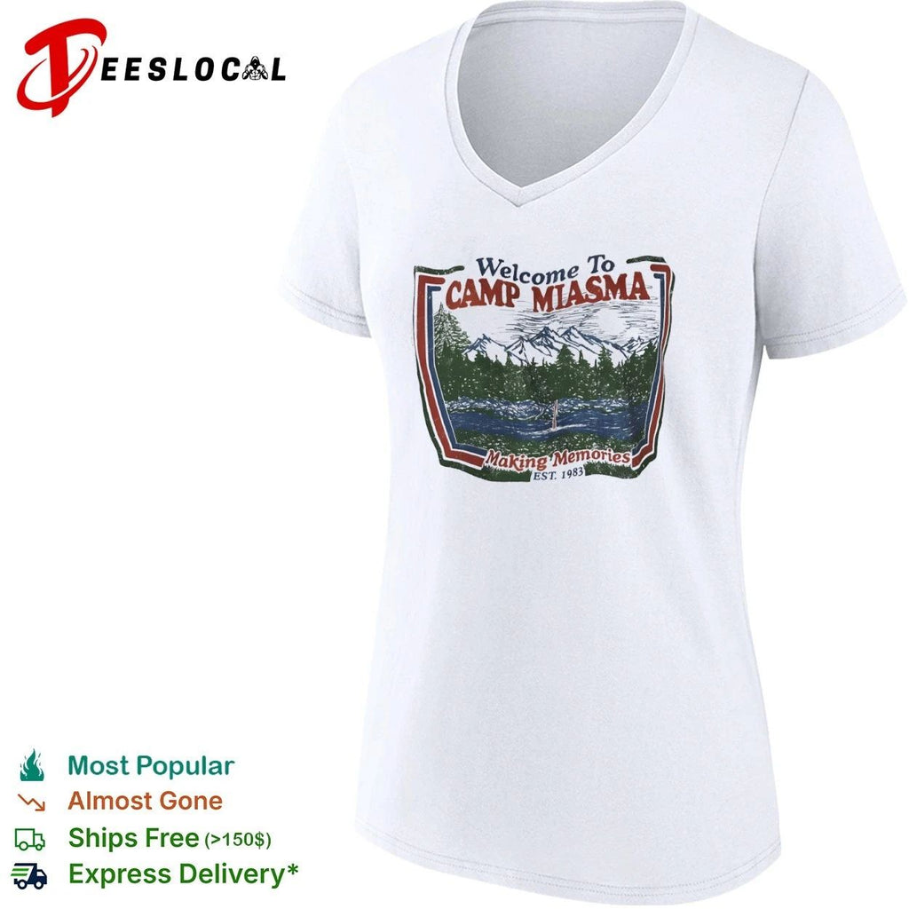 Welcome to Camp Miasma Making Memories Est 1983 Unisex