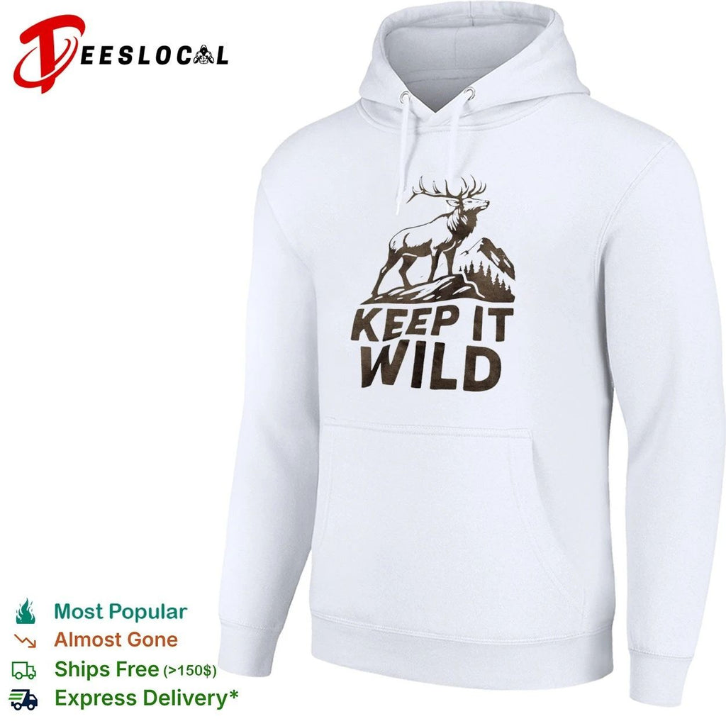 Keep It Wild Elk Mountain Forest wildlife Unisex
