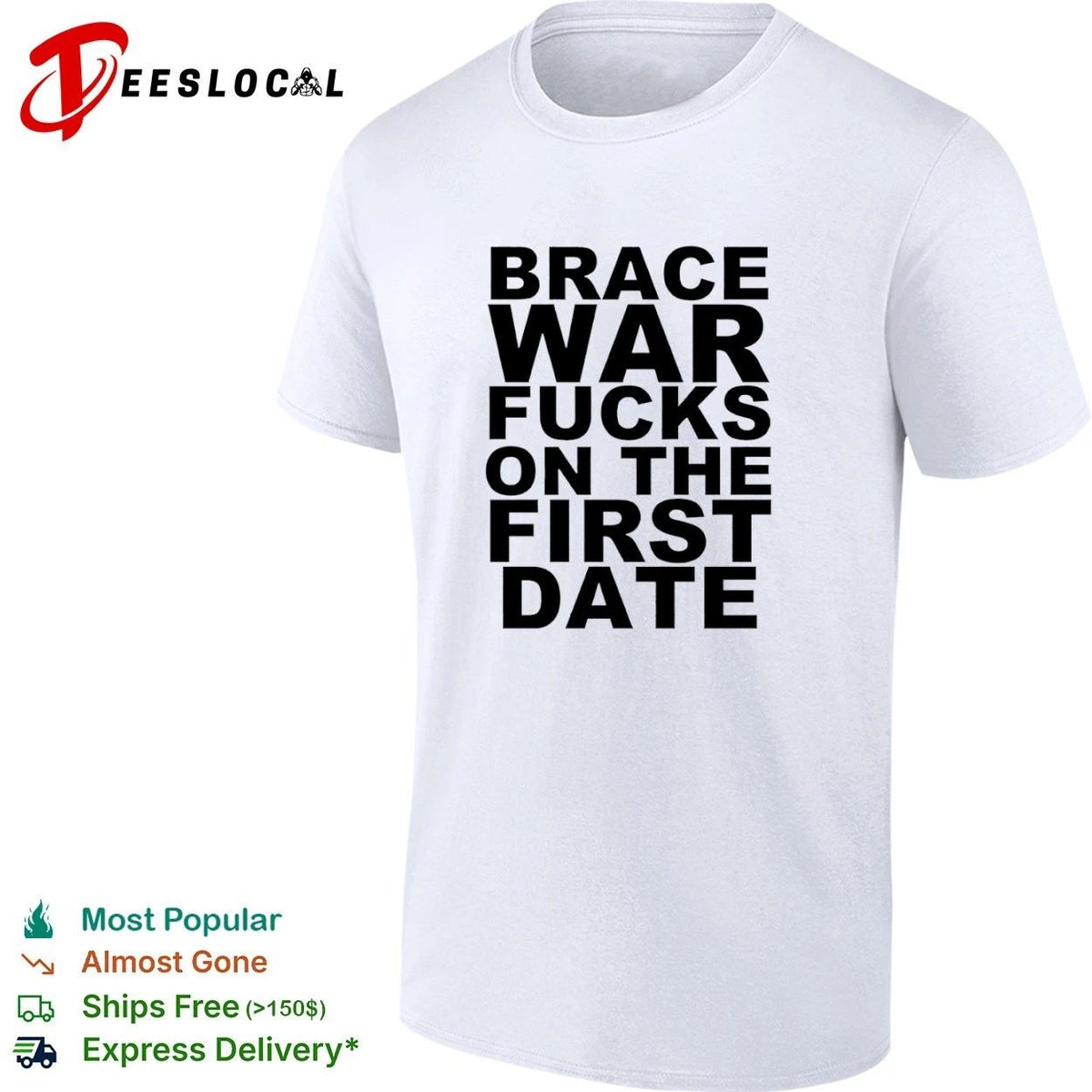 Brace War Fucks on the First Date hardcore Unisex