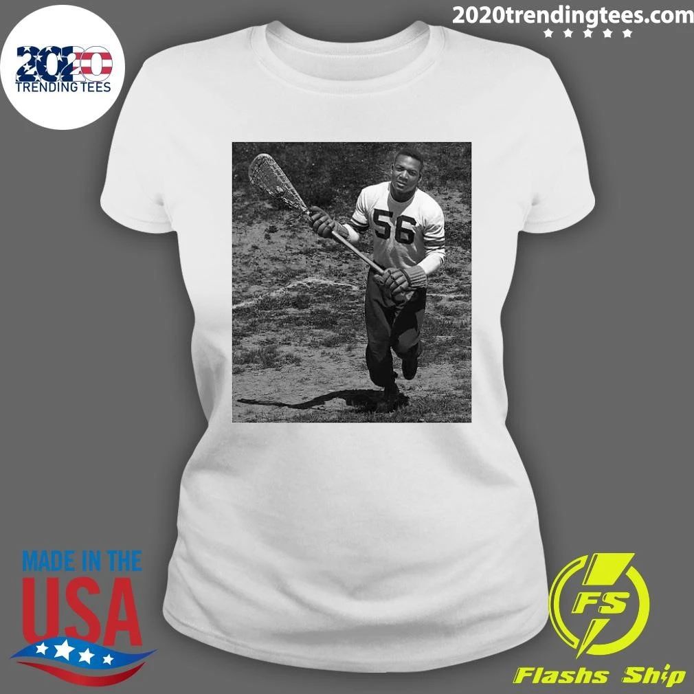 Jim Brown and The 56 Uganda Lacrosse Challenge Shirt