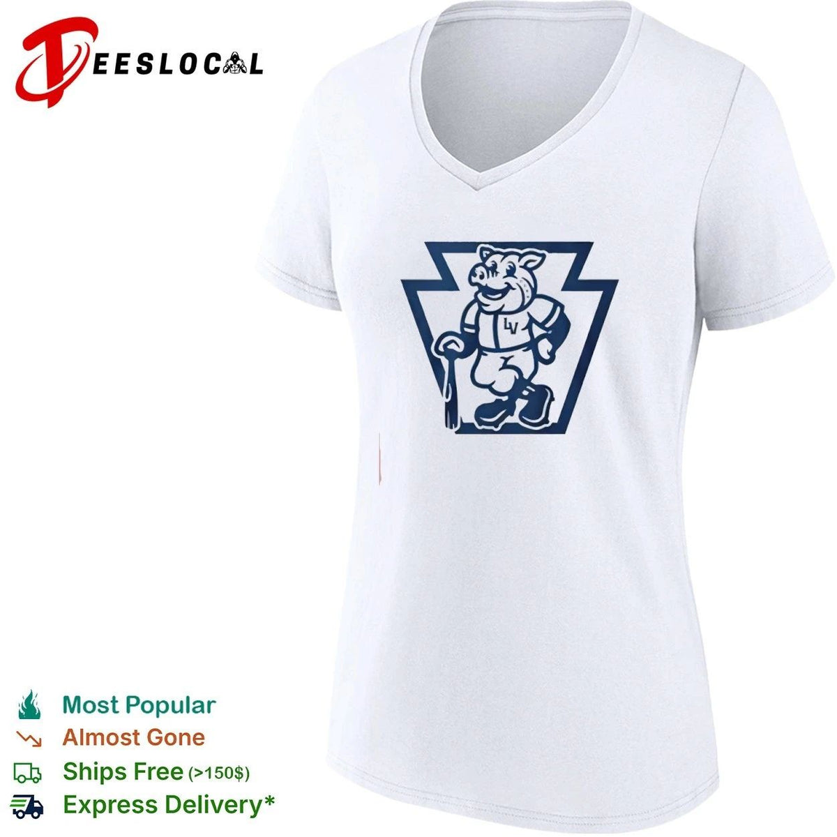 Lehigh Valley IronPigs Baseball Mascot Unisex